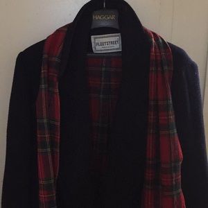 Pea Coat and Matching Scarf